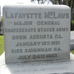 General Lafayette McLaws grave